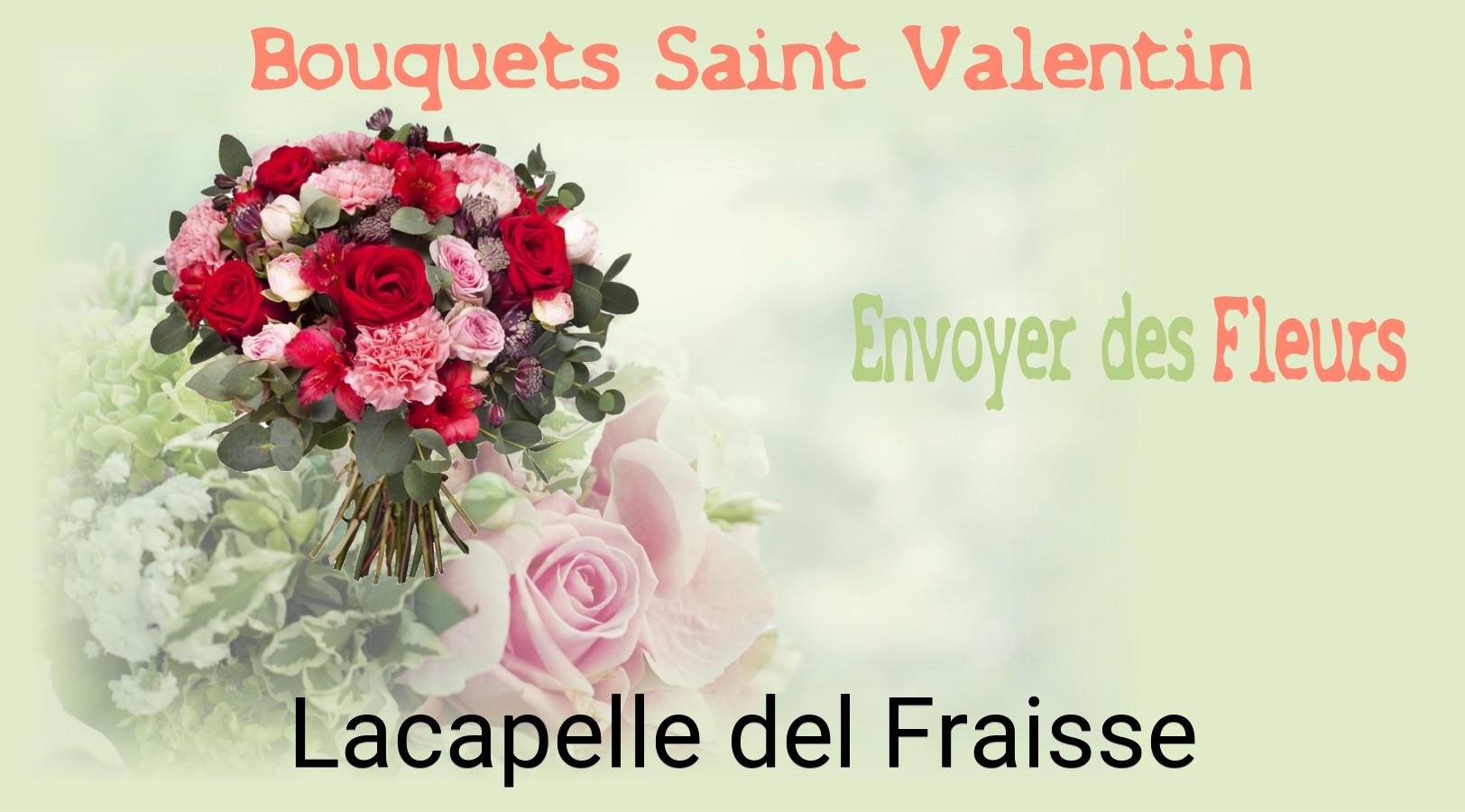 Roses de Saint-Valentin livrées à Lacapelle-del-Fraisse